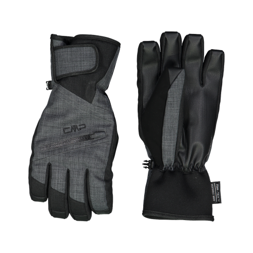 Grey cheap ski gloves