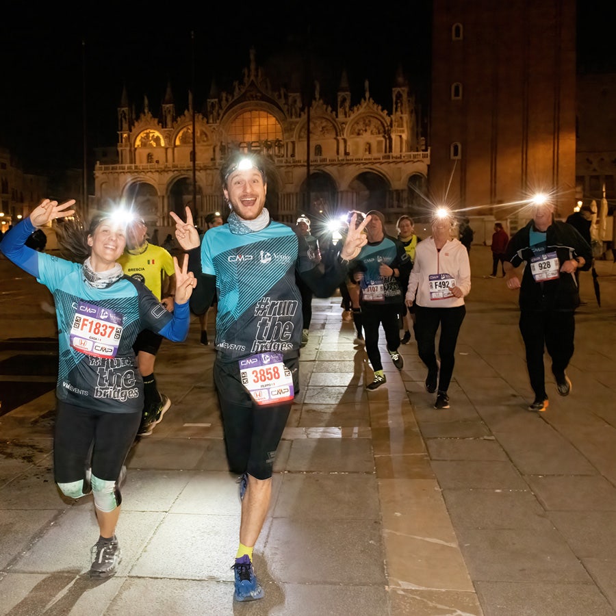 Partecipanti della CMP Venice Night Trail Partecipanti alla CMP Venice Night Trail